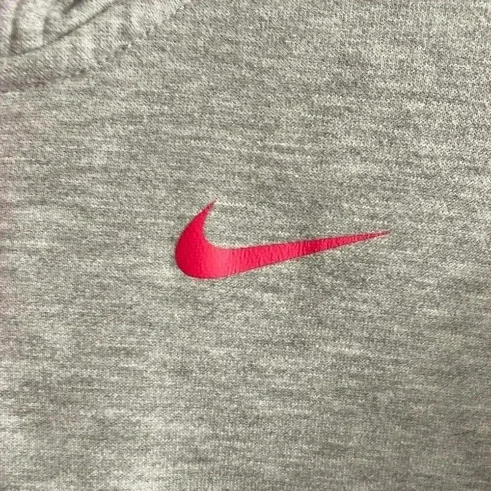 Nike Women's Dry Fleece Full Zip Hoodie Grey/Pink M